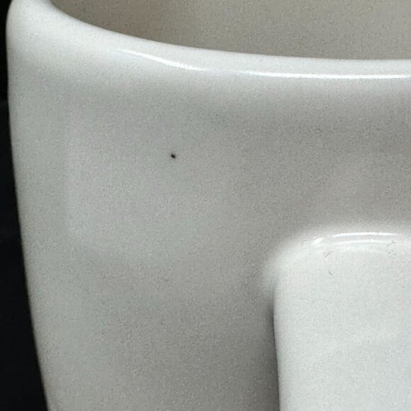 Rae Dunn SELF MADE Mug Ceramic Large Coffee Cup Magenta LL Farmhouse Gift White - Picture 4 of 6